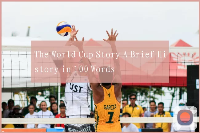 The World Cup Story A Brief History in 100 Words