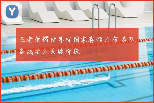 王者荣耀世界杯国家赛程公布 各队备战进入关键阶段