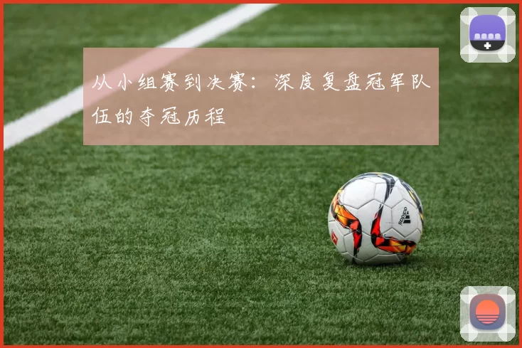 从小组赛到决赛：深度复盘冠军队伍的夺冠历程