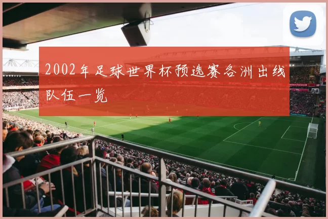 2002年足球世界杯预选赛各洲出线队伍一览