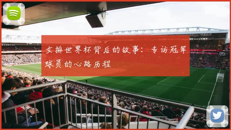 女排世界杯背后的故事：专访冠军球员的心路历程