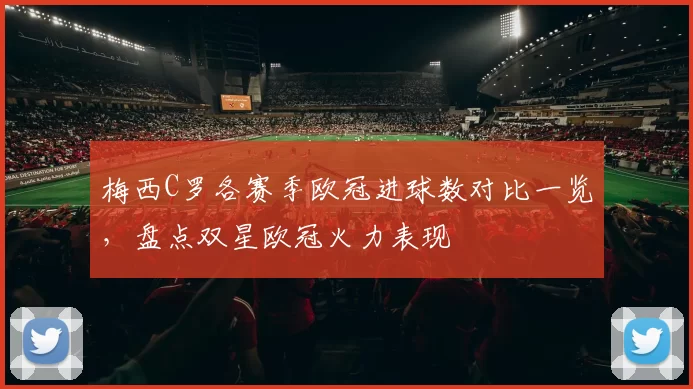 梅西C罗各赛季欧冠进球数对比一览，盘点双星欧冠火力表现
